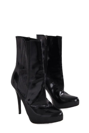 Boots Barbara Bui Noir en Cuir verni