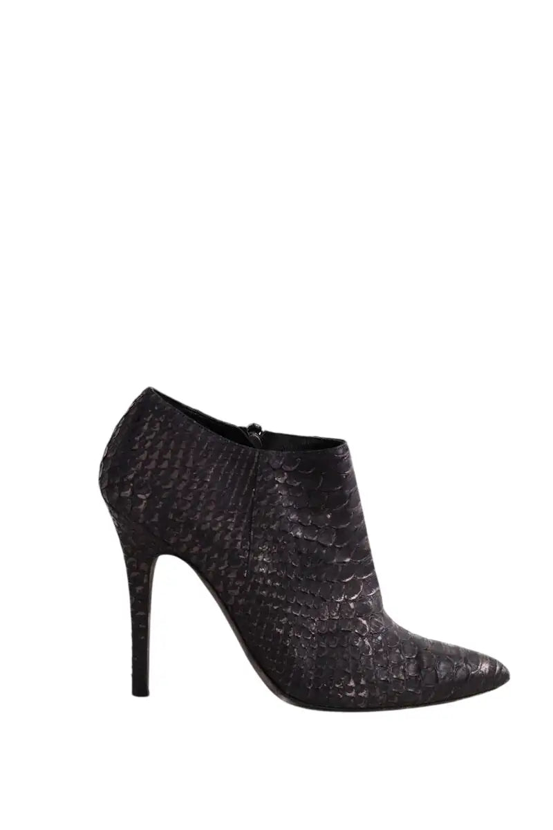 Boots Barbara Bui Noir en Cuirs exotiques, taille 38 - Seconde Main
