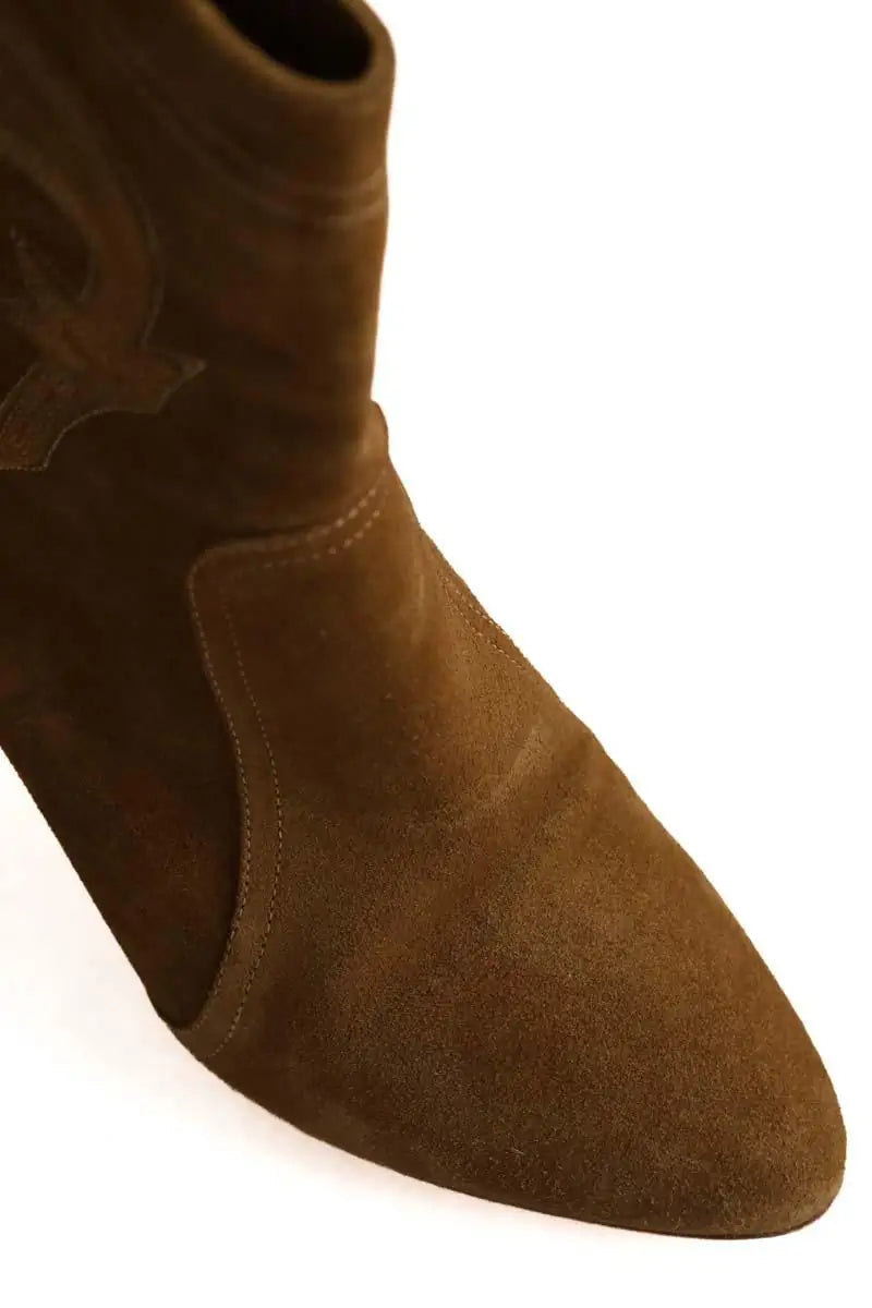 Boots Ba&Sh Camel en Daim