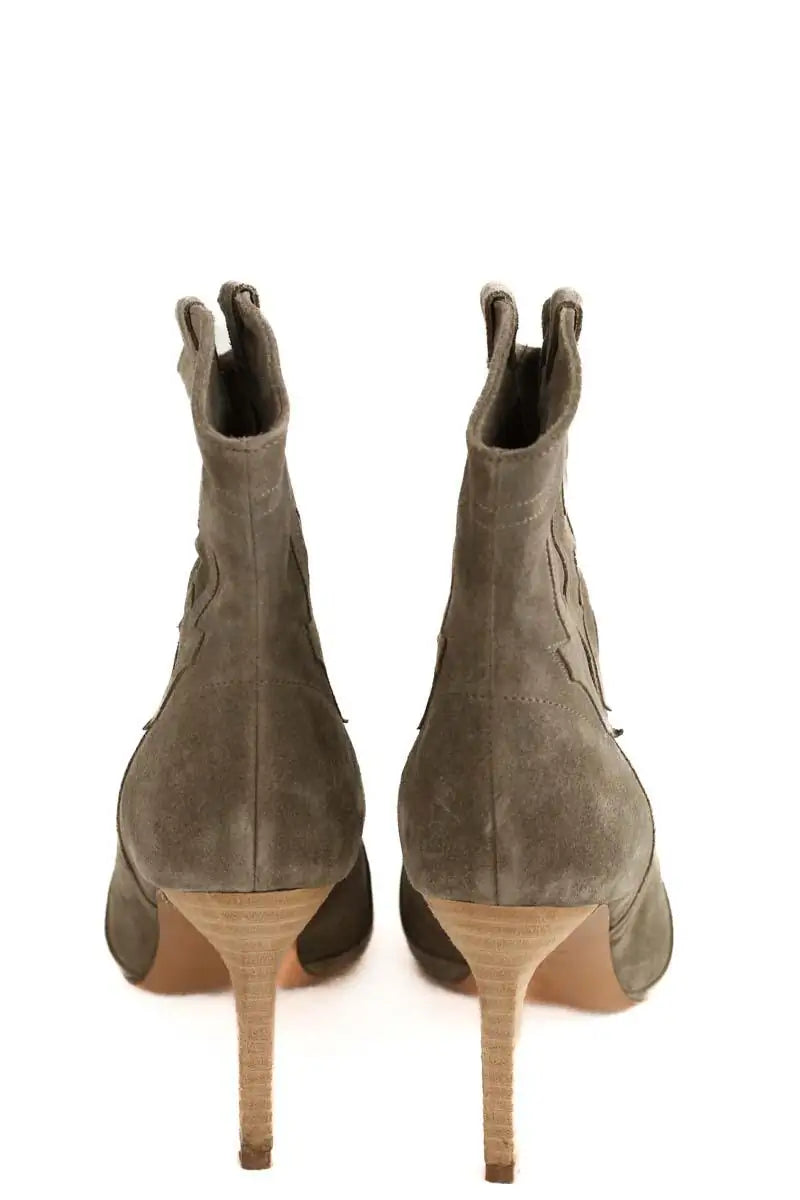 Boots Ba&Sh Gris en Daim