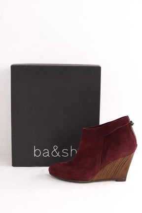 Boots Ba&Sh Violet en Daim