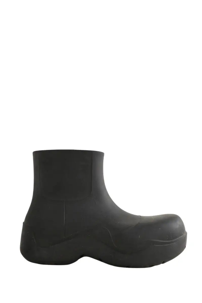 Boots Bottega Veneta Noir en Tissu, taille 38 - Seconde Main