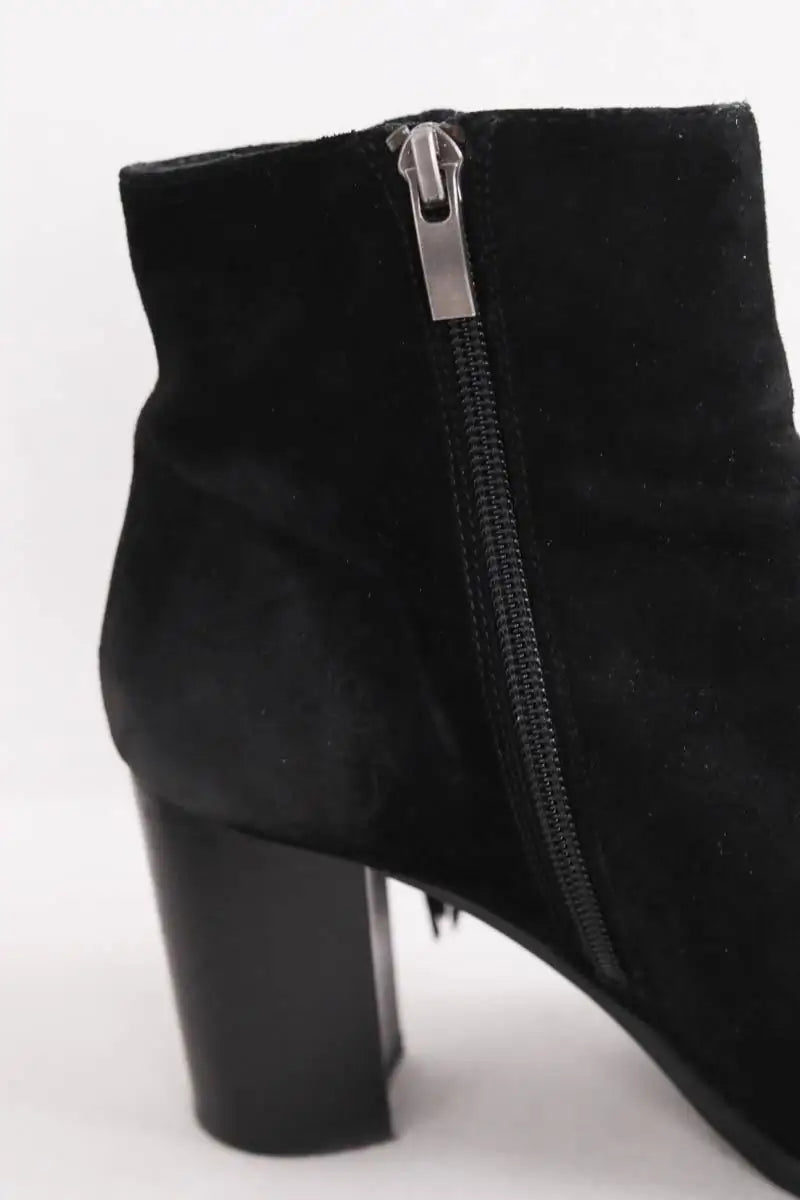 Boots Bruno Premi Noir en Daim
