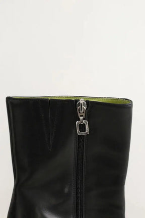 Boots Carel Noir en Cuir
