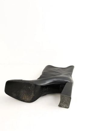 Boots Carel Noir en Cuir