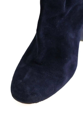 Boots Chloé Bleu en Daim