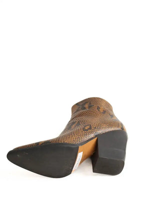 Boots Chloé Marron en Cuir