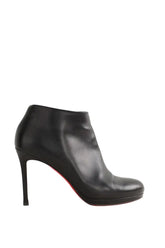 Boots Christian Louboutin Noir en Cuir, taille 39 - Seconde Main