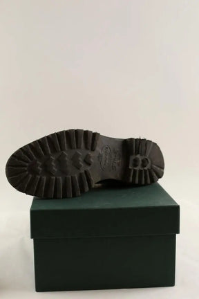 Boots Church's Bleu en Cuir