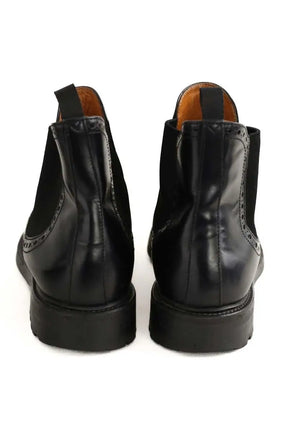 Boots Church's Noir en Cuir
