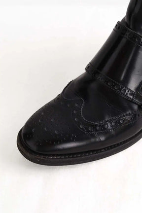 Boots Church's Noir en Cuir
