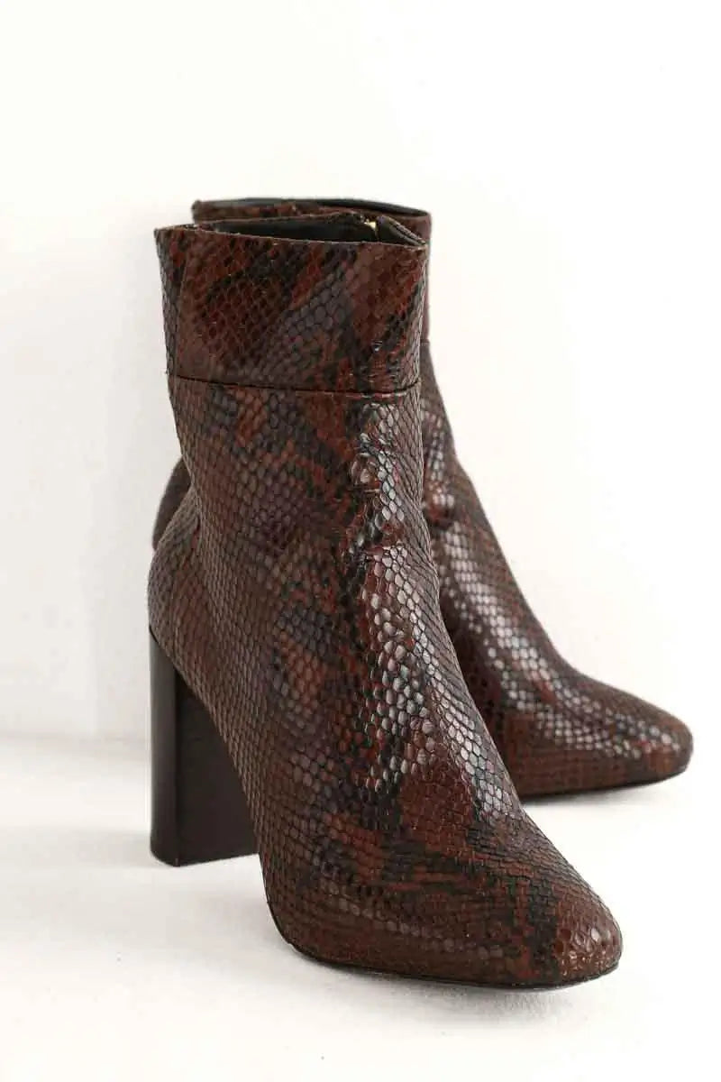 Boots Claudie Pierlot Marron en Cuir