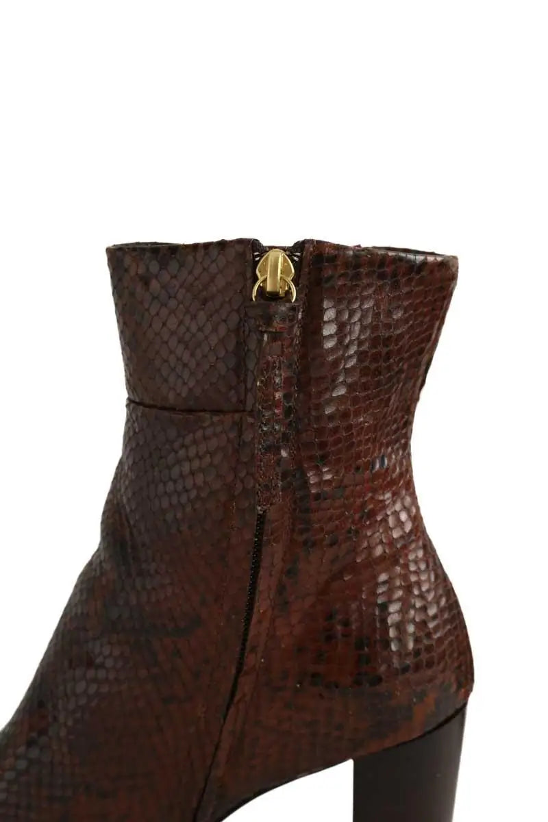 Boots Claudie Pierlot Marron en Cuir