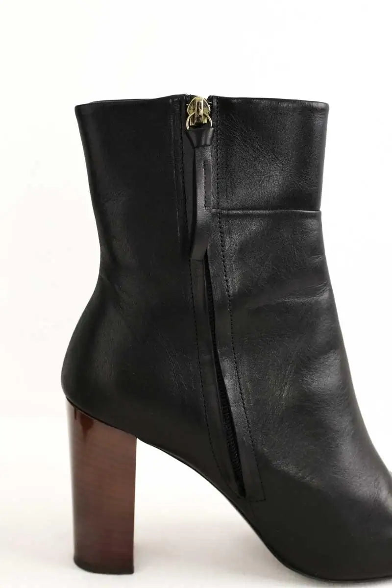 Boots Claudie Pierlot Noir en Cuir