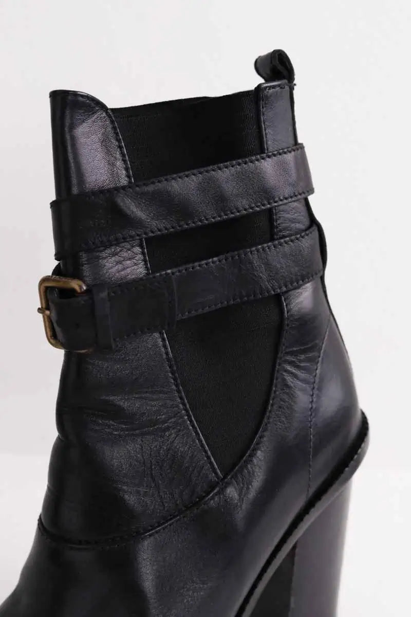 Boots Derek Lam Noir en Cuir