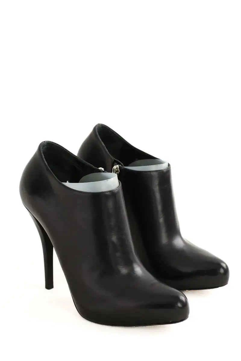 Boots Dior Noir en Cuir