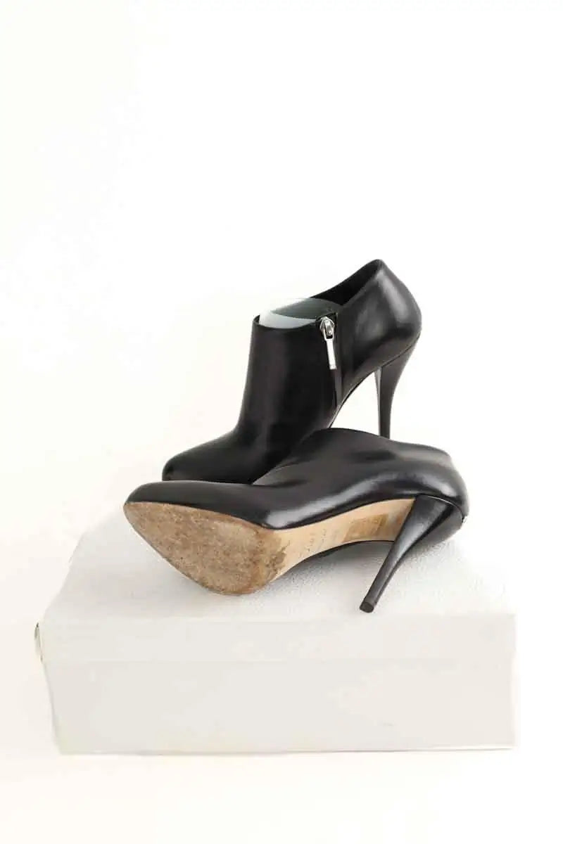 Boots Dior Noir en Cuir