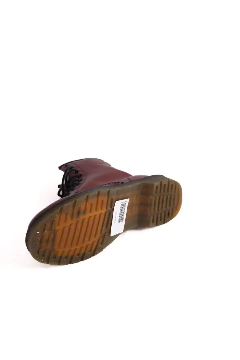 Boots Dr. Martens Bordeaux en Cuir