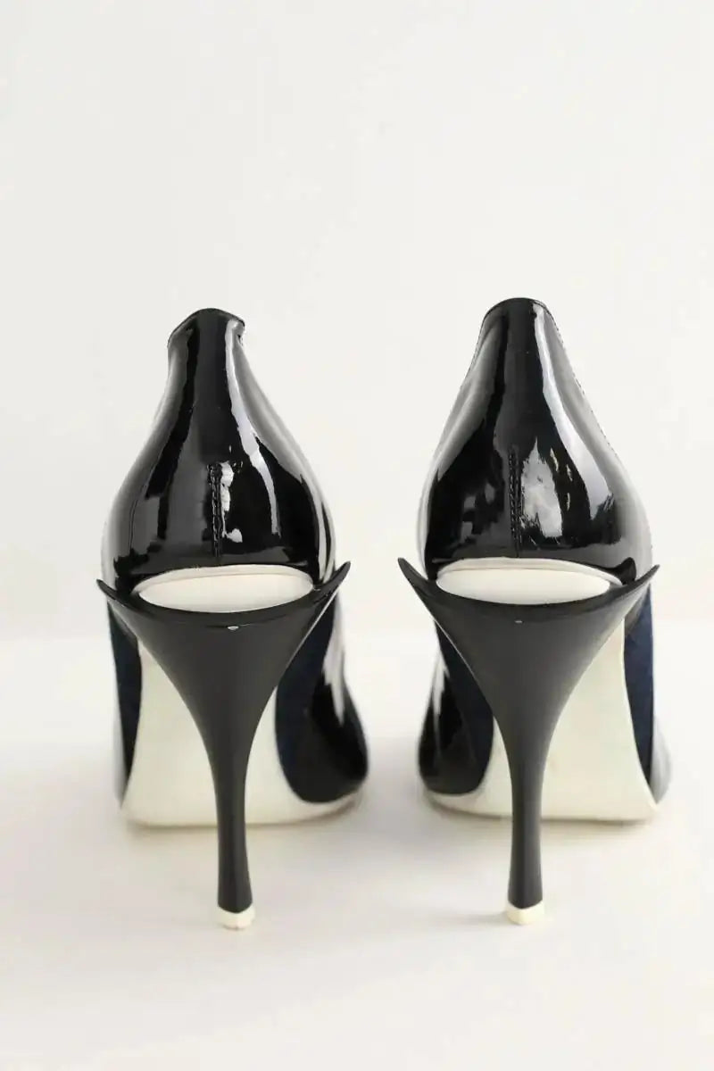 Boots Fendi Marine en Vinyle
