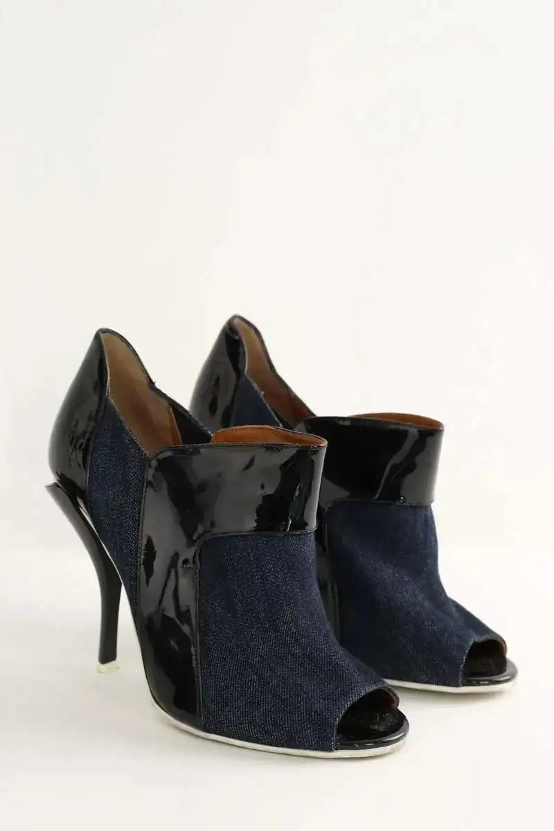 Boots Fendi Marine en Vinyle