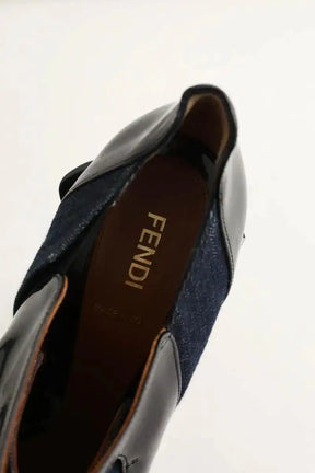 Boots Fendi Marine en Vinyle
