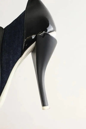 Boots Fendi Marine en Vinyle