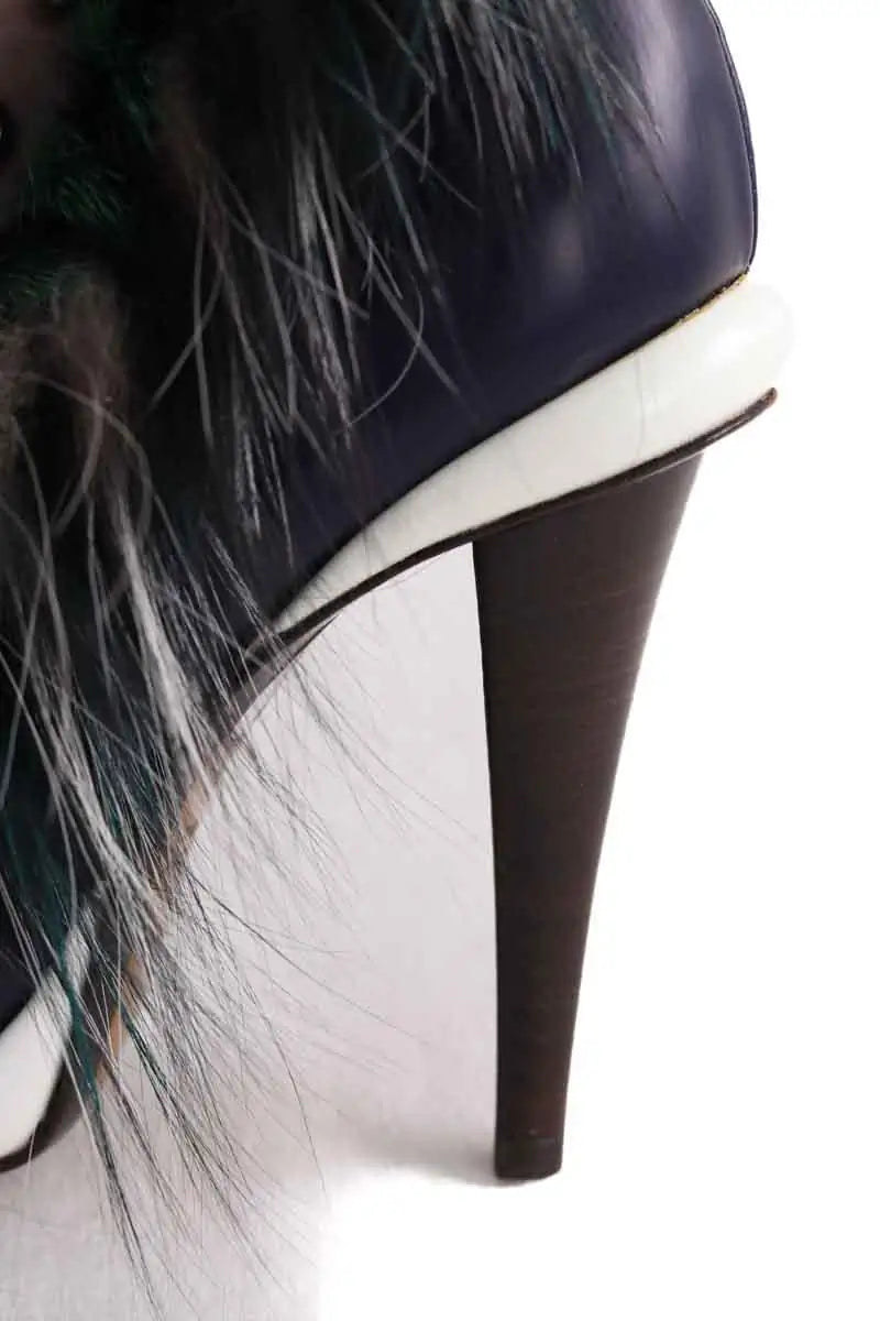 Boots Fendi Marron en Cuir