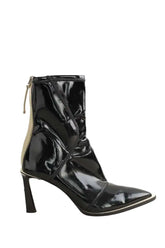 Boots Fendi Noir en Cuir verni, taille 39 - Seconde Main
