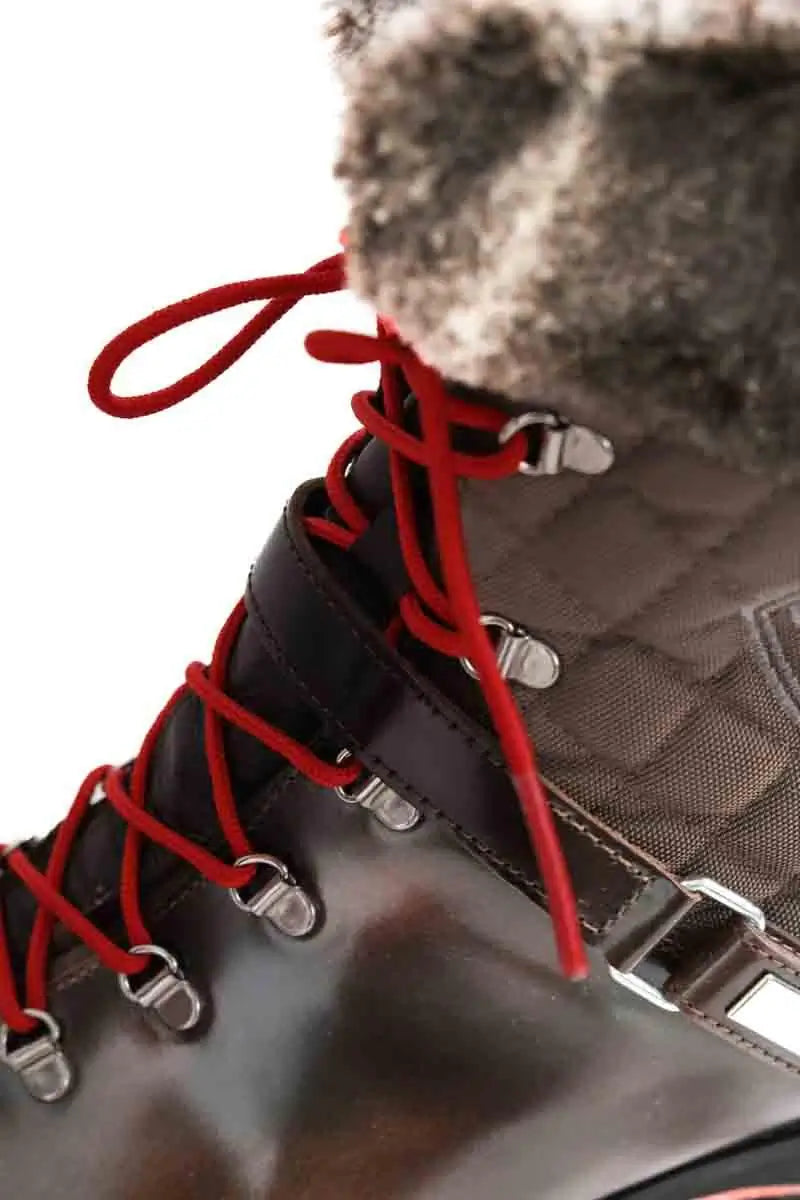 Boots fourées Rossignol Marron en Cuir