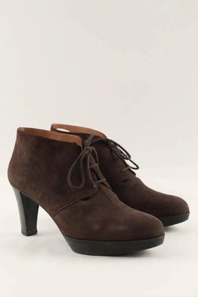 Boots Fratelli Rossetti Marron en Daim