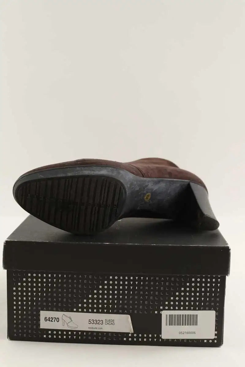 Boots Fratelli Rossetti Marron en Daim