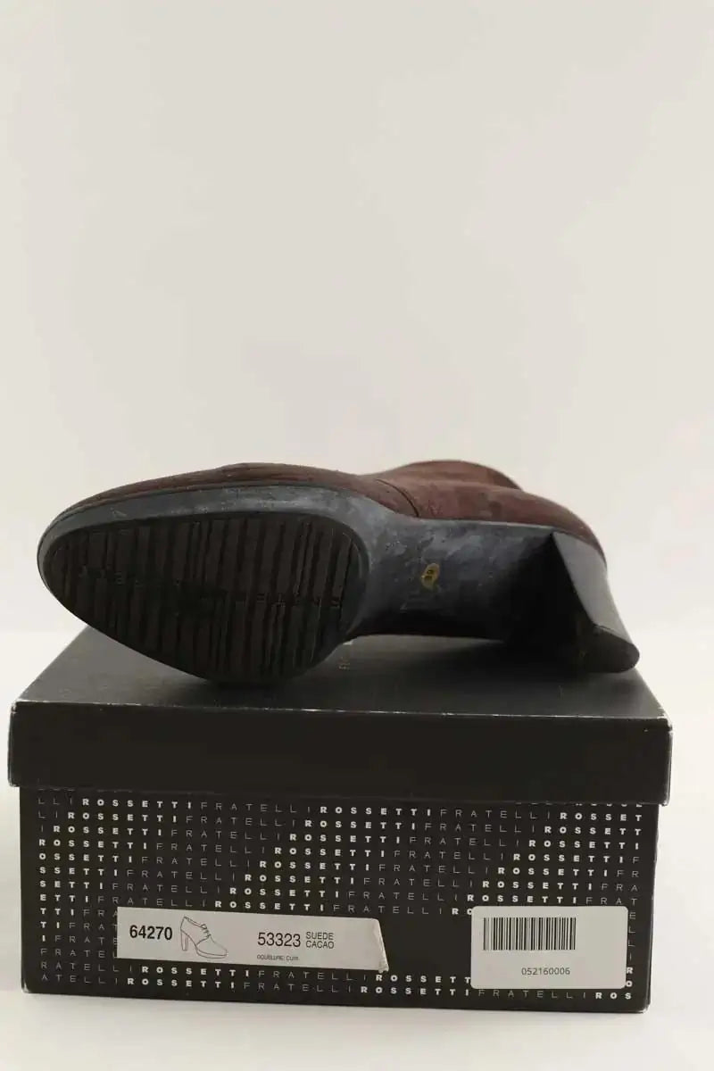 Boots Fratelli Rossetti Marron en Daim