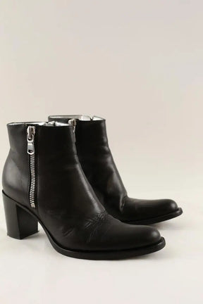Boots Free Lance Noir en Cuir