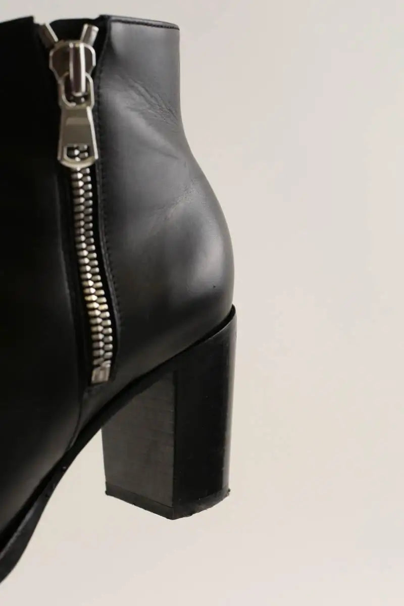 Boots Free Lance Noir en Cuir