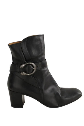 Boots Gucci Noir en Cuir, taille 40 - Seconde Main