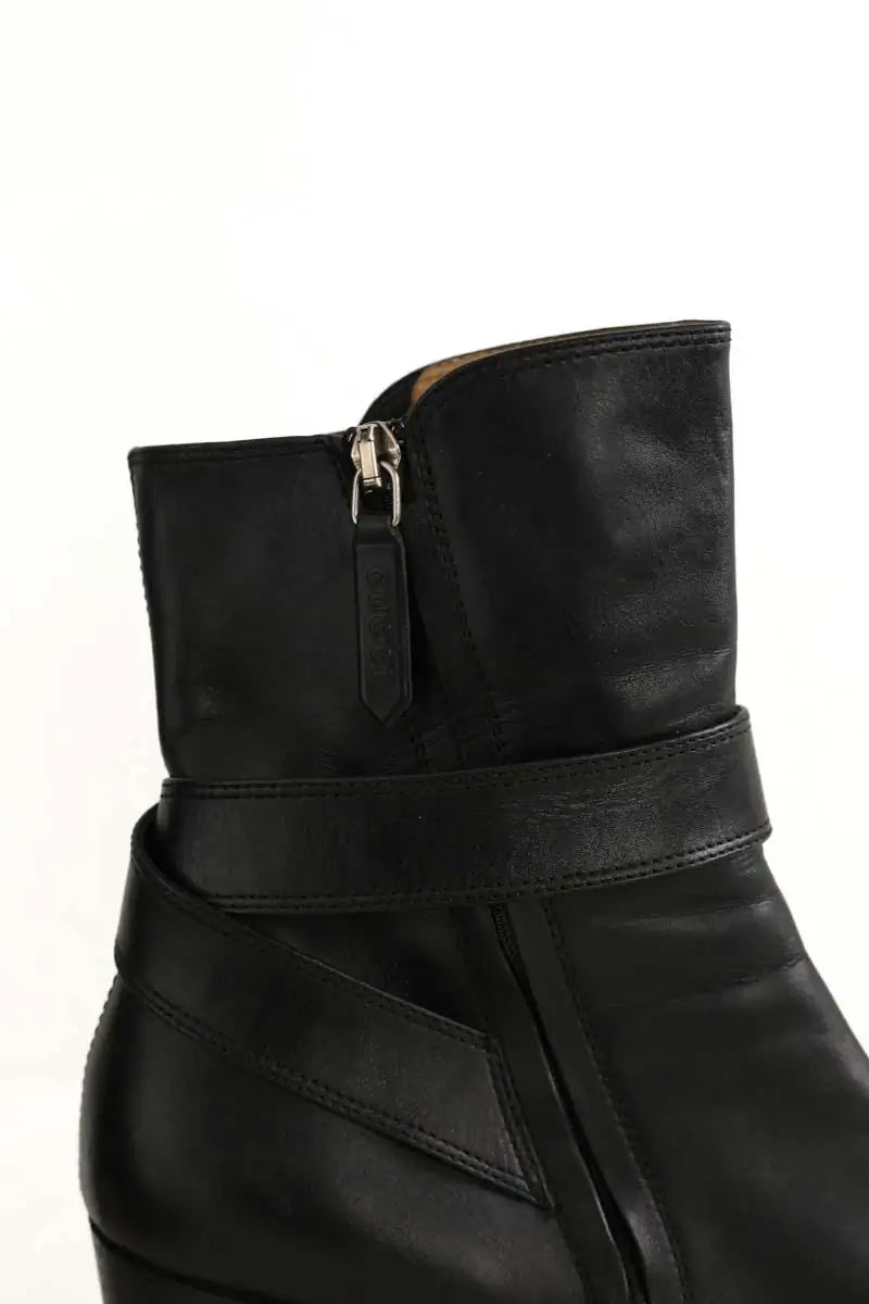 Boots Gucci Noir en Cuir