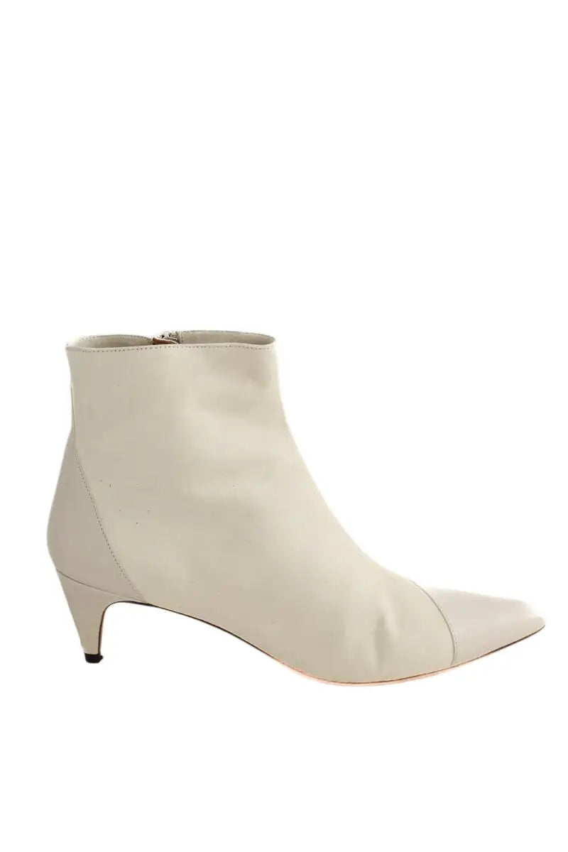 Boots Isabel Marant Blanc en Daim, taille 41 - Seconde Main