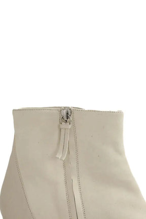 Boots Isabel Marant Blanc en Daim