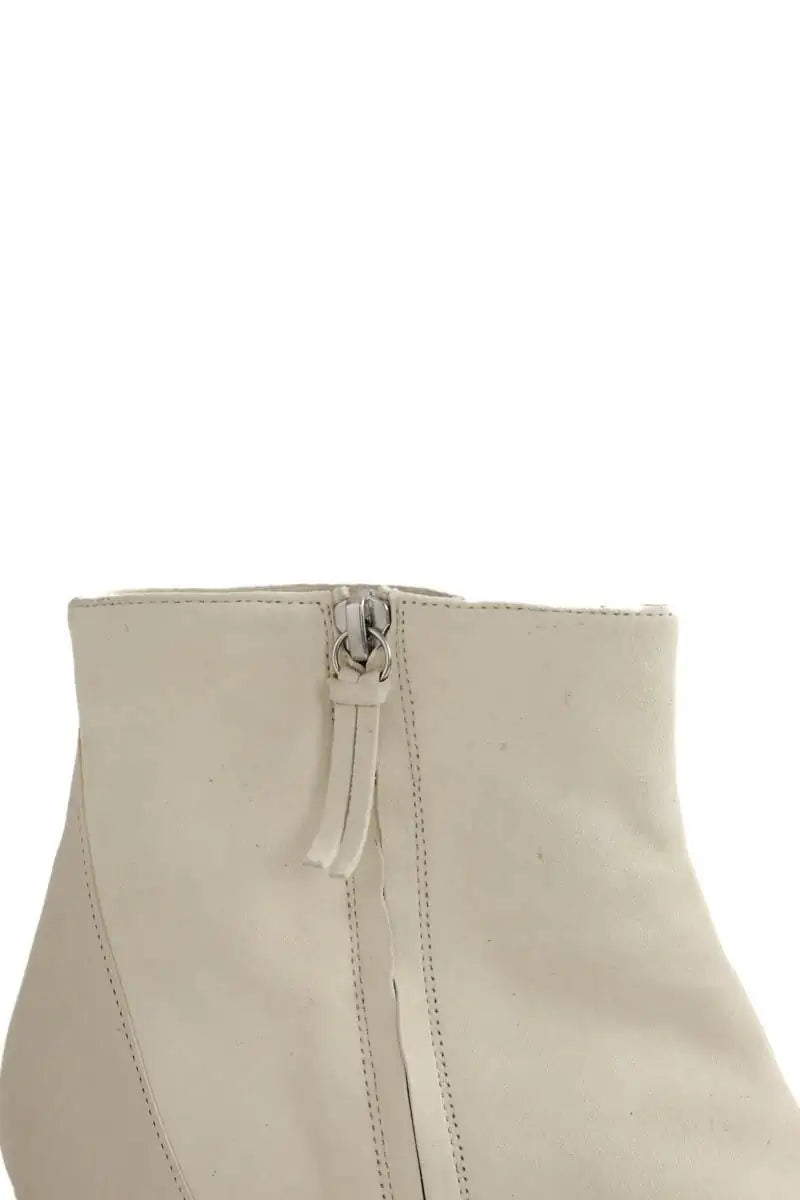 Boots Isabel Marant Blanc en Daim