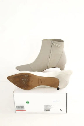 Boots Isabel Marant Blanc en Daim