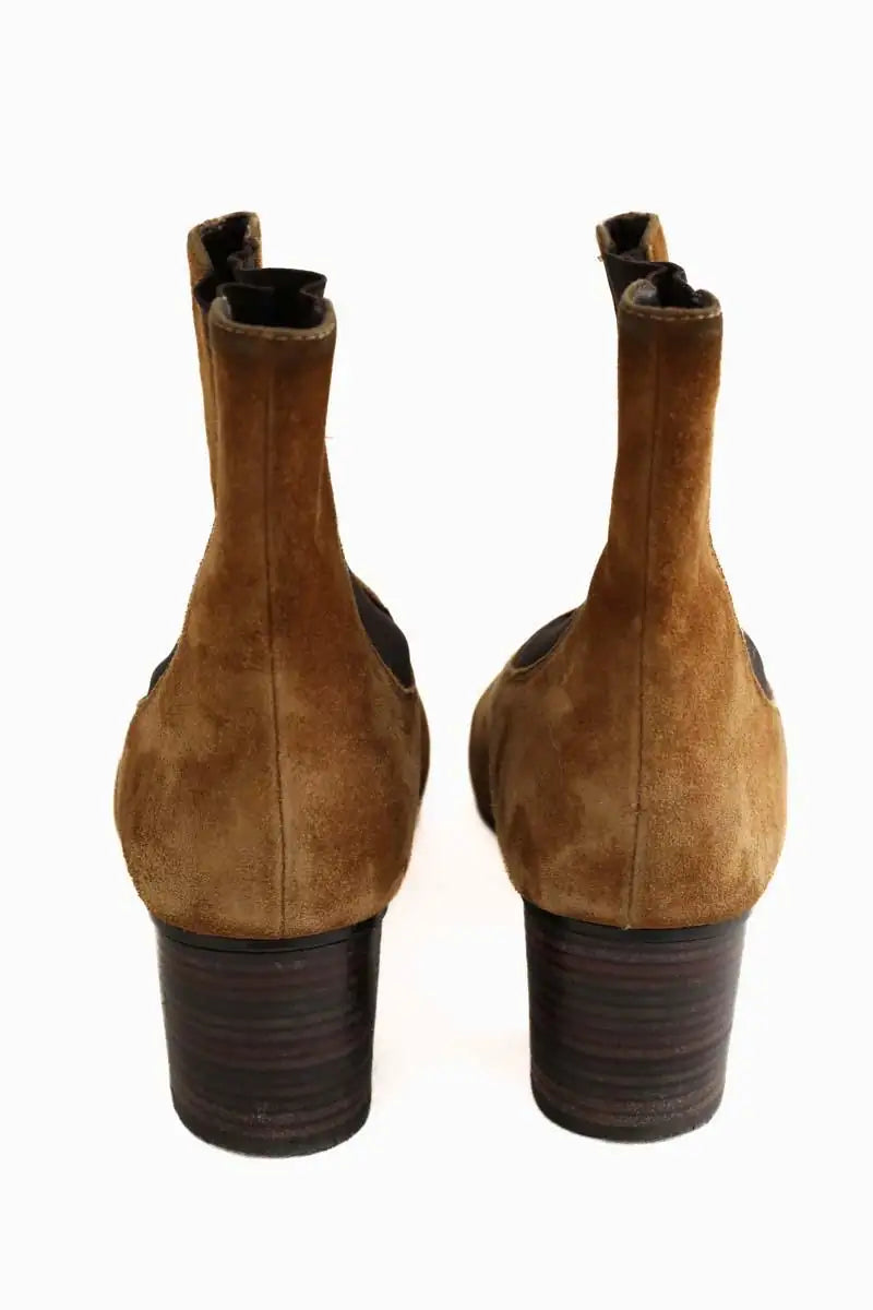 Boots Isabel Marant Danae Marron en Daim