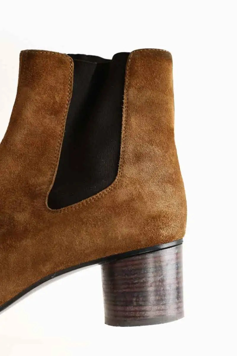 Boots Isabel Marant Danae Marron en Daim
