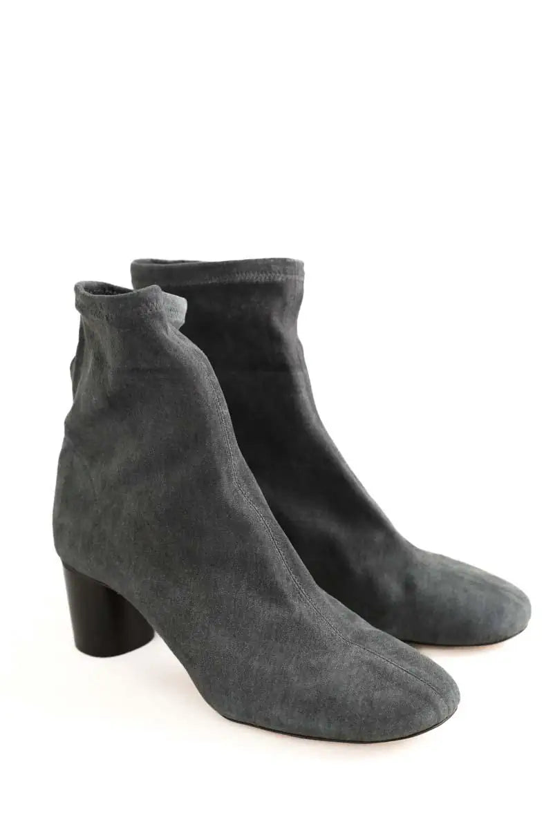 Boots Isabel Marant Gris en Daim