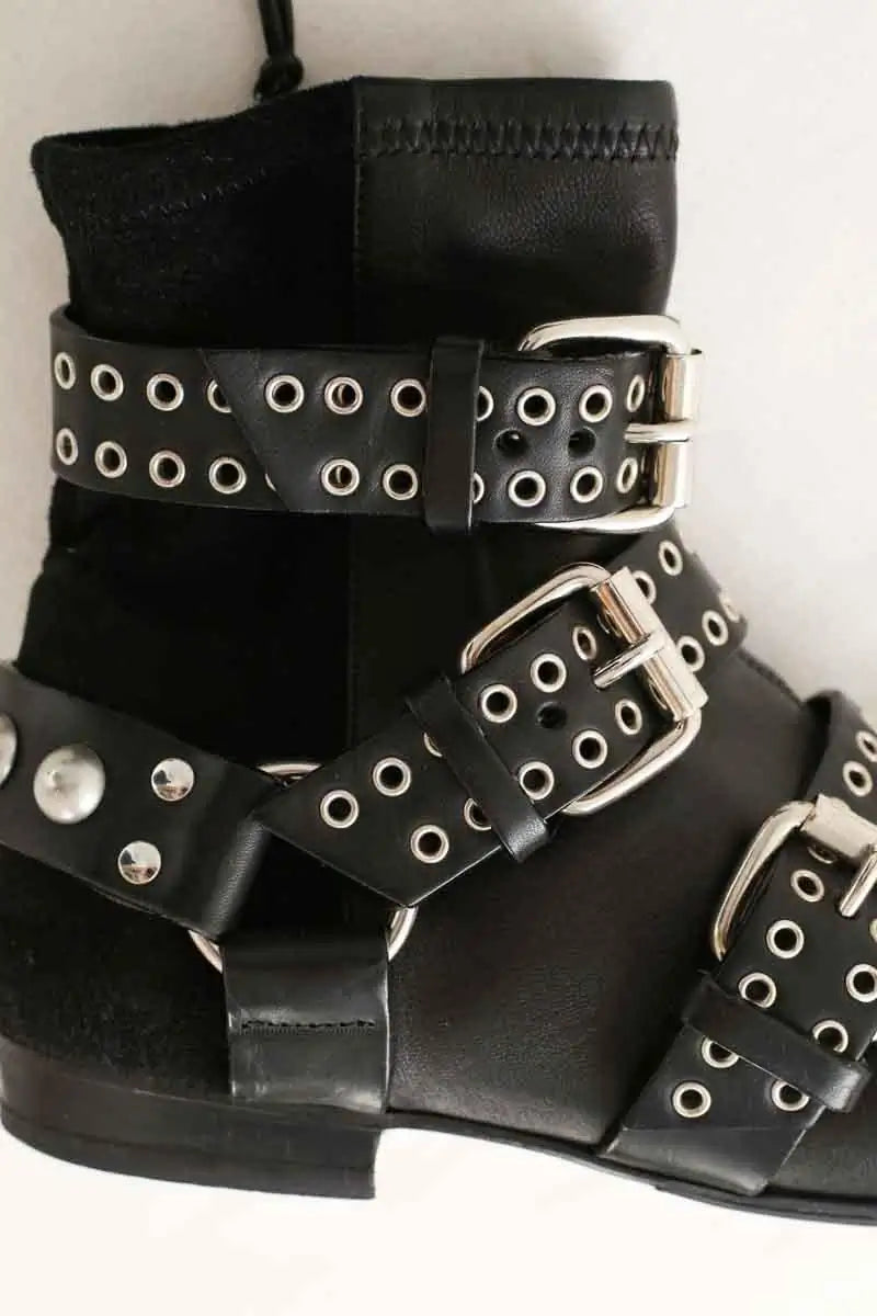 Boots Isabel Marant Noir en Cuir