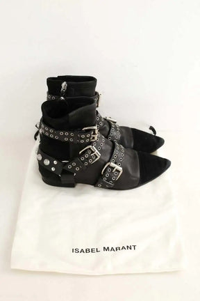 Boots Isabel Marant Noir en Cuir