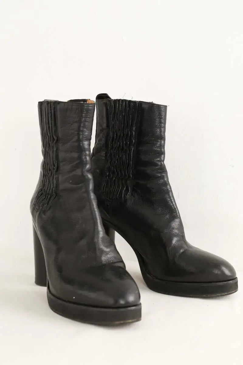 Boots Isabel Marant Noir en Cuir