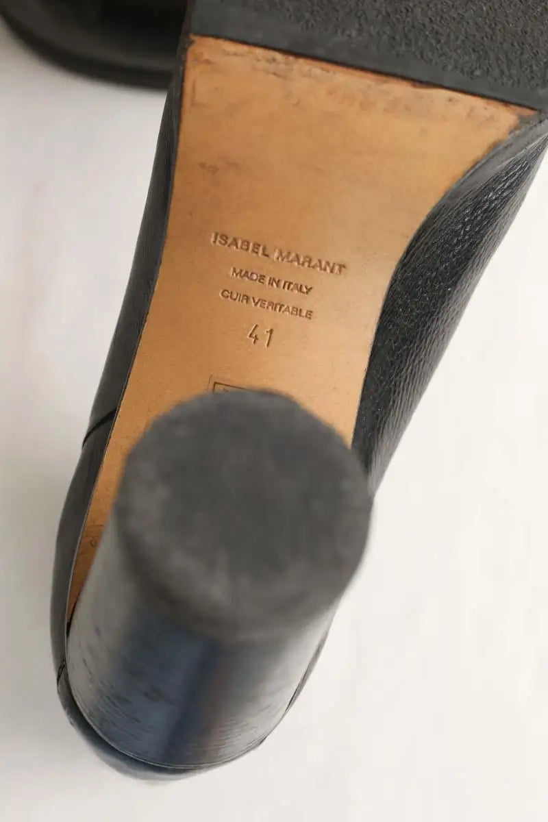 Boots Isabel Marant Noir en Cuir