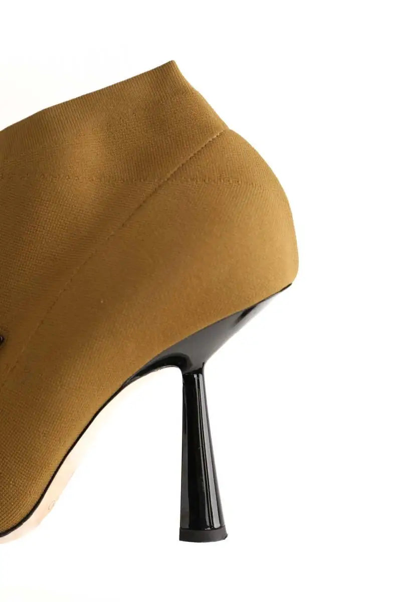 Boots Jimmy Choo Marron en Tissu