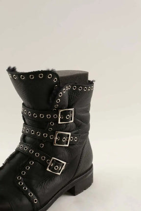 Boots Jimmy Choo Noir en Cuir