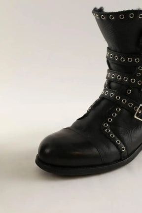 Boots Jimmy Choo Noir en Cuir